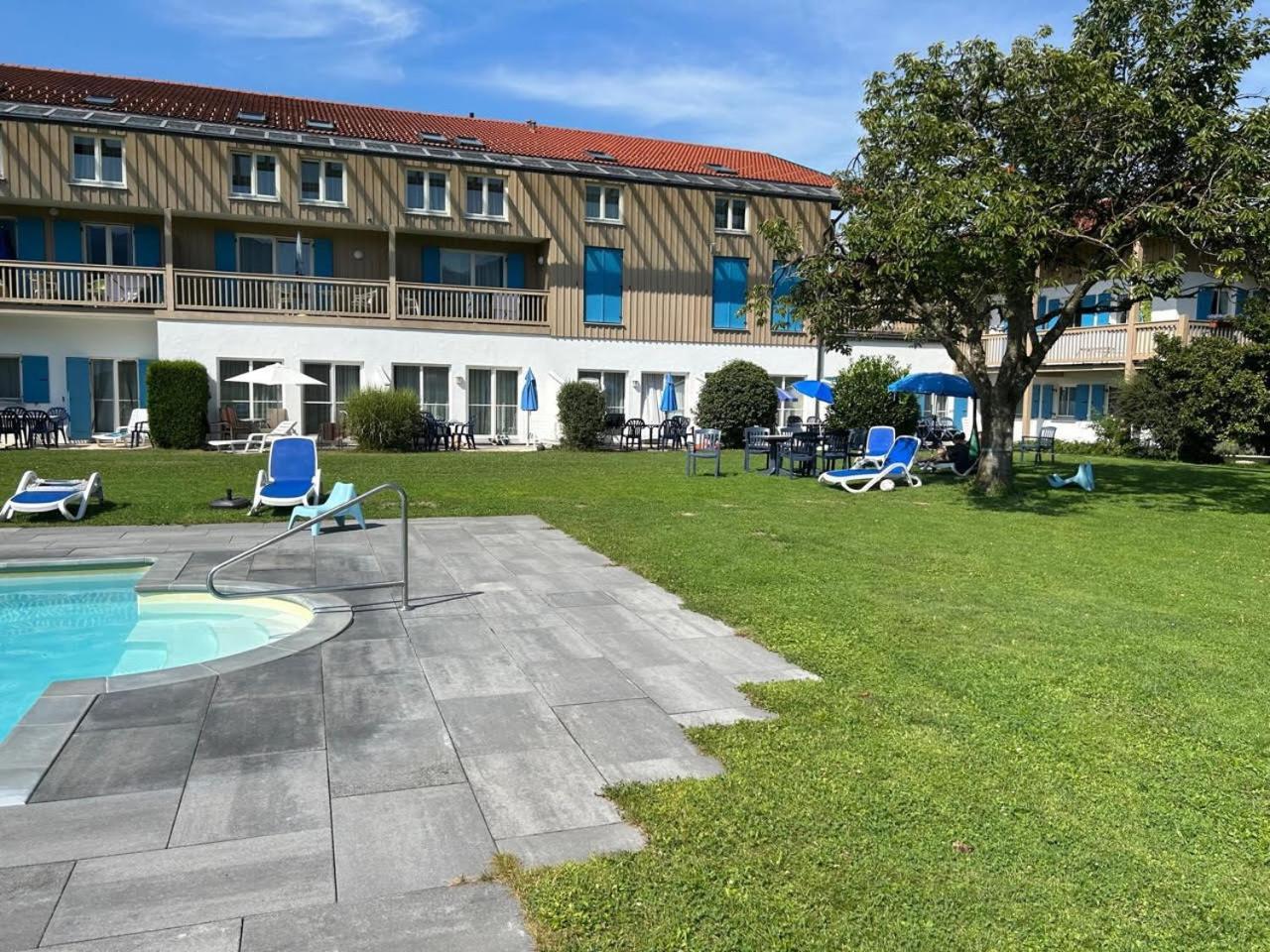 Gabi Mit Pool Und Sauna Übersee Exteriör bild