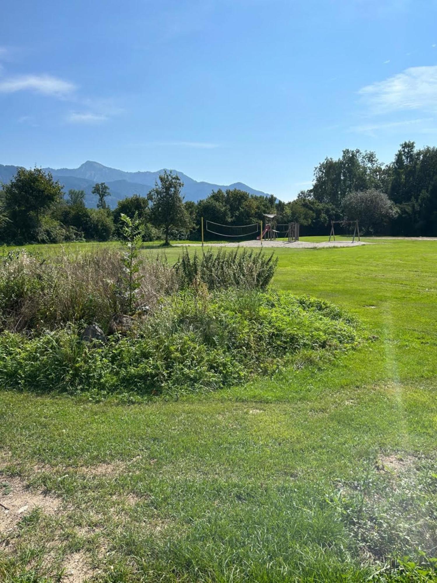 Gabi Mit Pool Und Sauna Übersee Exteriör bild